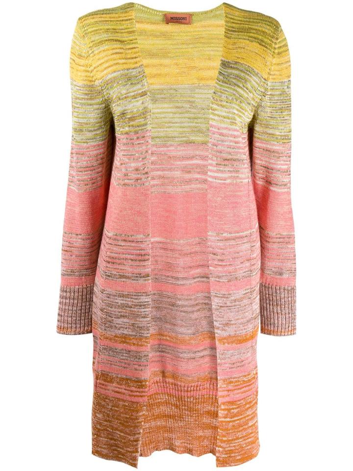 Missoni Ombré Knit Cardigan - Pink