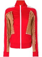 Msgm Contrast Bomber Jacket - Red