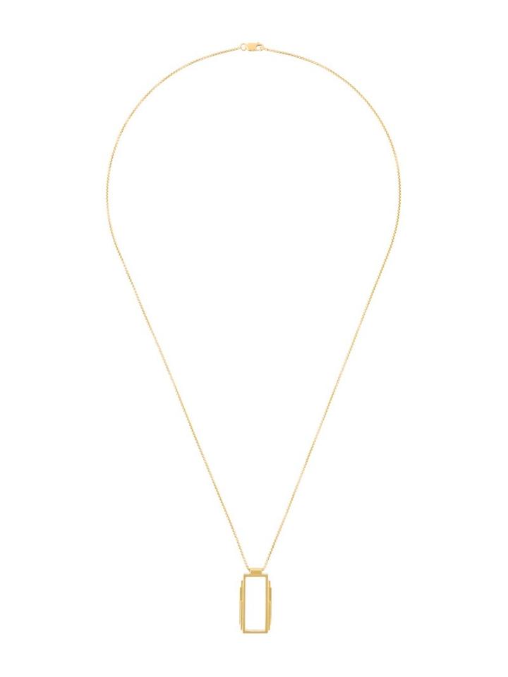 Felicious 'frame' Necklace, Women's, Metallic