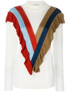 Marco De Vincenzo Colour Block Top - White