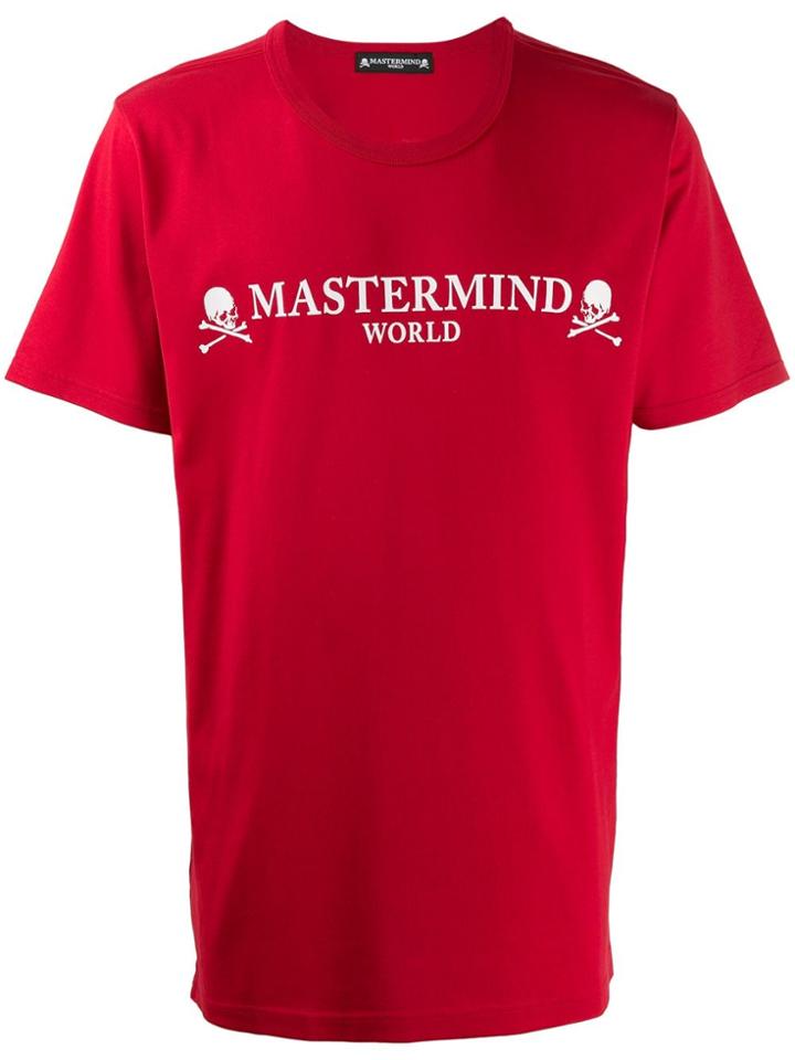 Mastermind Japan Logo Printed T-shirt - Red