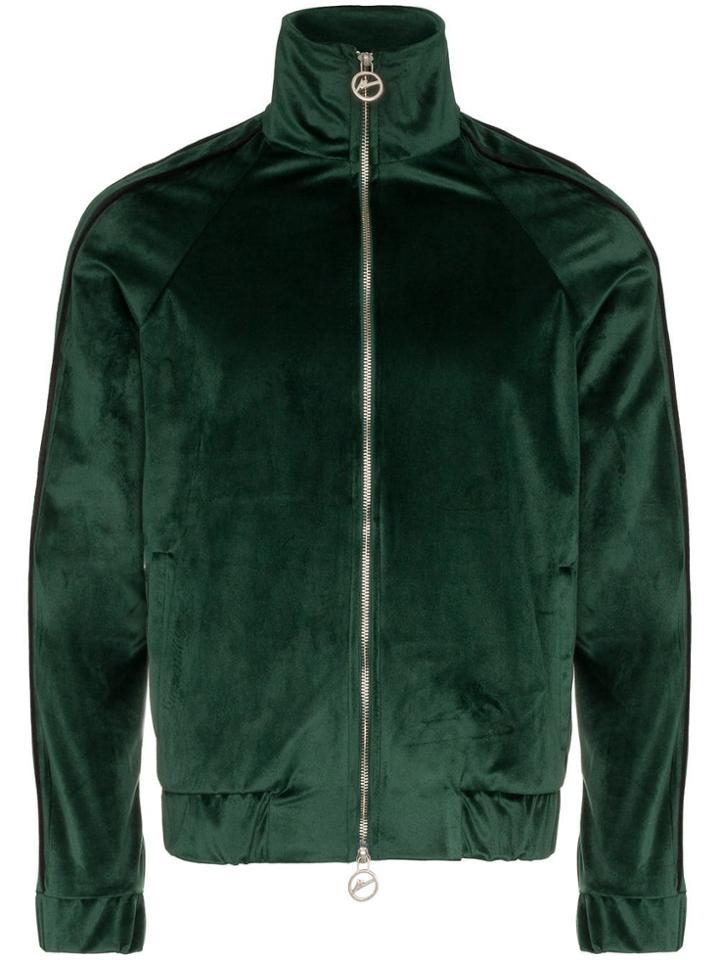 Prevu Grove Court Velour Jacket - Green