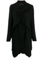 Marc Le Bihan Deconstructed Single-breasted Jacket - Black