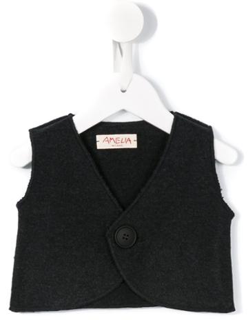Amelia Milano 'axel' Vest, Toddler Girl's, Size: 12-18 Mth, Black