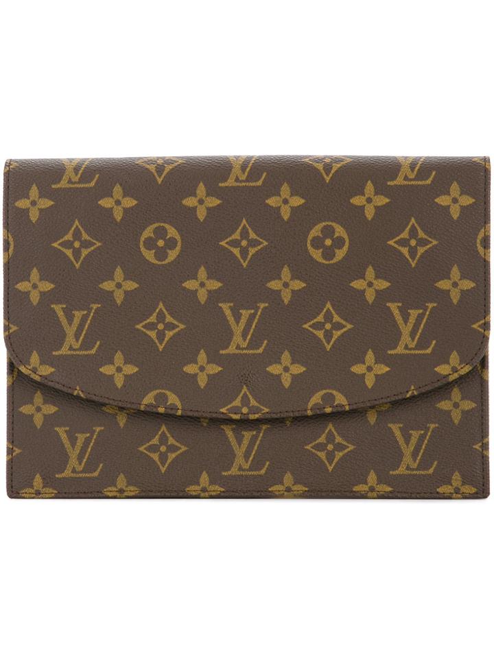 Louis Vuitton Vintage Lava 23 Clutch - Brown