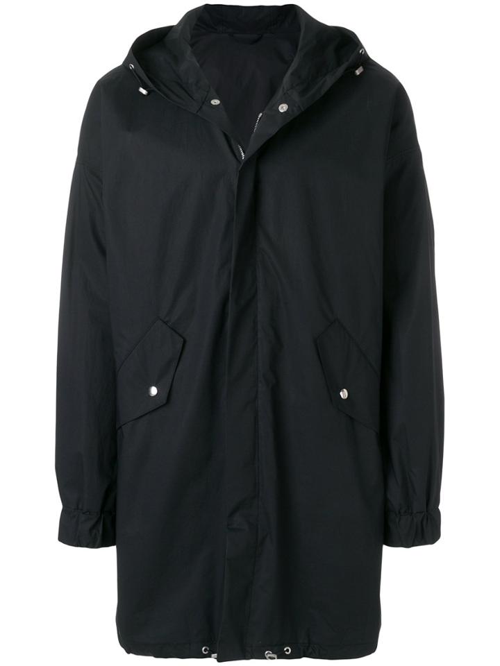 A Kind Of Guise Oversized Parka Coat - Black
