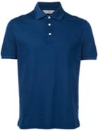 Gieves & Hawkes - Button Up Polo Shirt - Men - Cotton - Xxl, Blue, Cotton