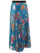 Romance Was Born Feed My Flowers Pleated Skirt - Multicolour
