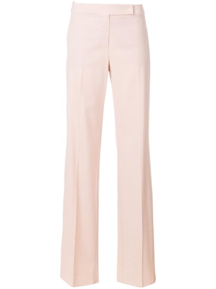 Max Mara High-waist Flared Trousers - Pink & Purple