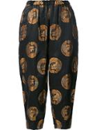 Comme Des Garçons Comme Des Garçons 'dragon' Cropped Trousers
