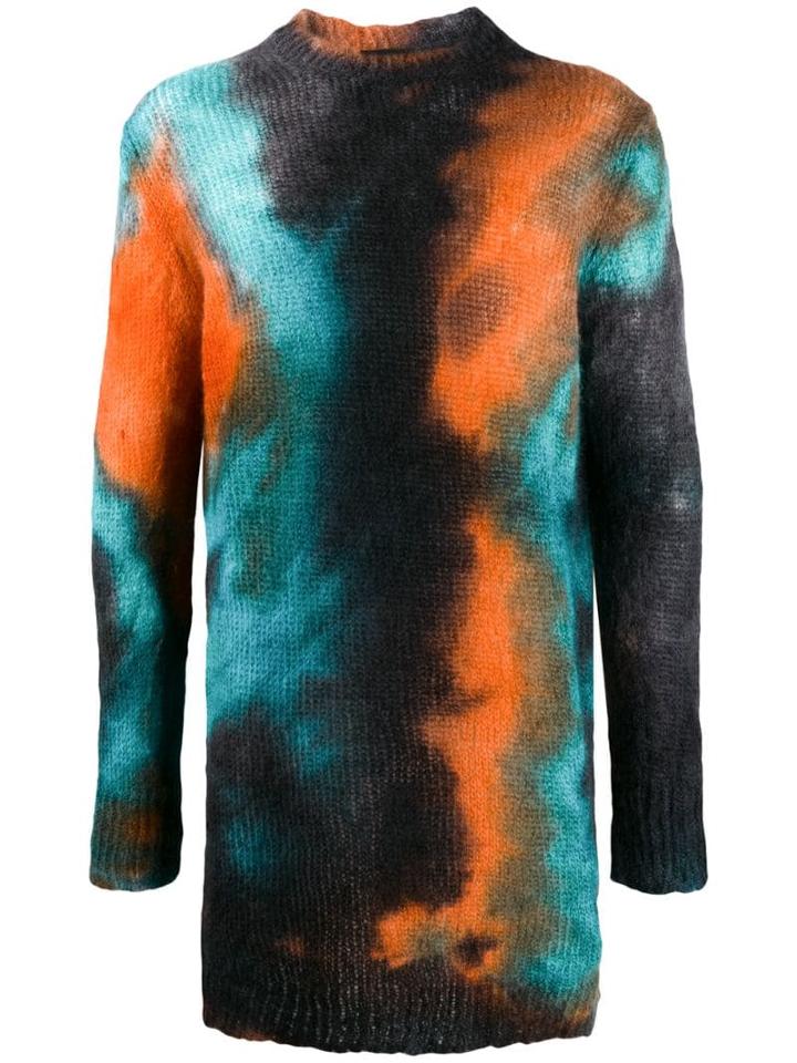 Mauna Kea Tie Dye Sweatshirt - Orange