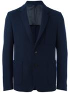 Dondup Double Buttons Blazer, Men's, Size: 52, Blue, Polyamide/polyester/viscose/wool
