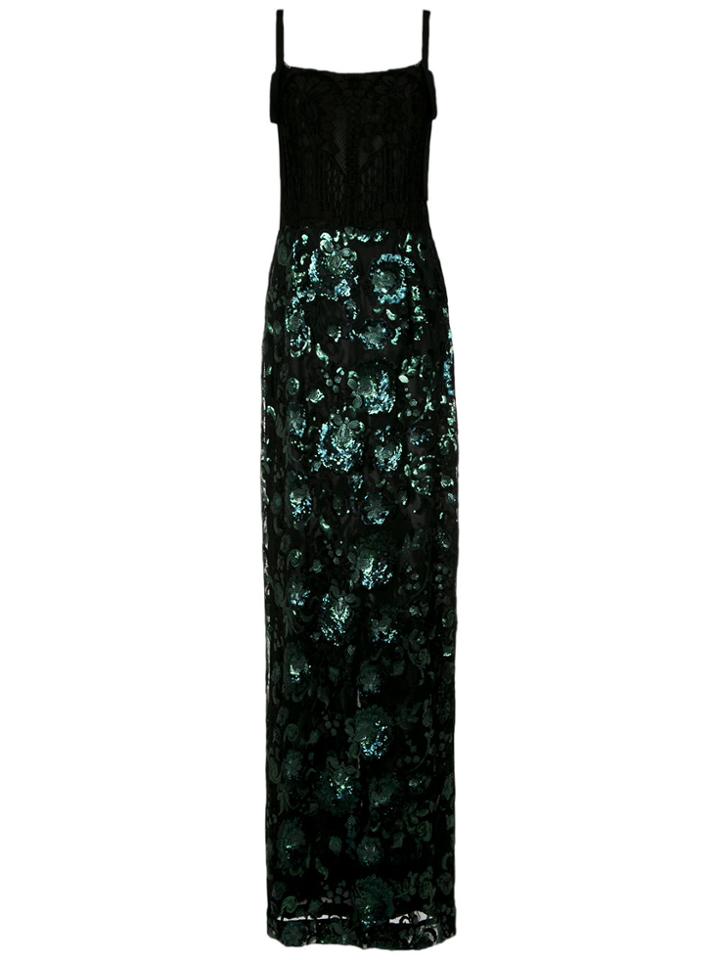 À La Garçonne Sequin Embroidered Gown - Unavailable