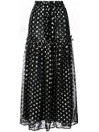 Dodo Bar Or - Sebastian Skirt - Women - Viscose/metallic Fibre - 42, Black, Viscose/metallic Fibre