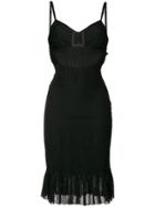 Gucci Vintage Fitted Hourglass Dress - Black