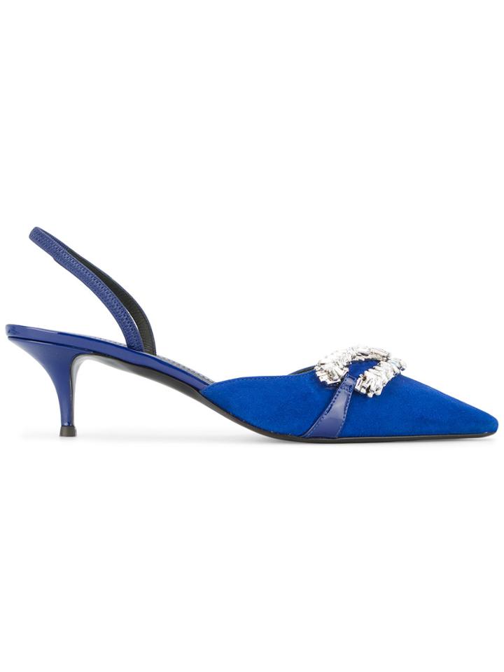 Giuseppe Zanotti Design Tabitha Sling-back Pumps - Blue