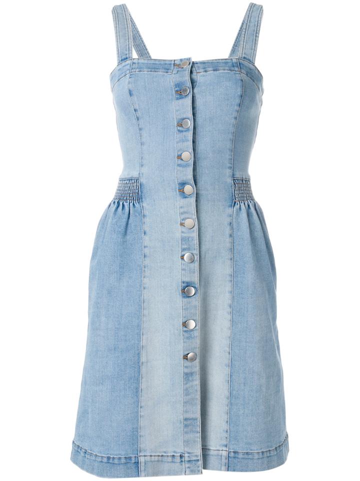 Stella Mccartney Carley Denim Dress - Blue