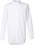 Zanerobe Band Collar Shirt, Men's, Size: Medium, White, Cotton