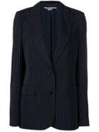 Stella Mccartney Pinstriped Blazer Jacket - Blue