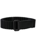 Homme Plissé Issey Miyake Pleats Buckled Belt - Black