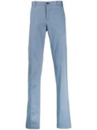 Etro Pleated Chino Trousers - Blue