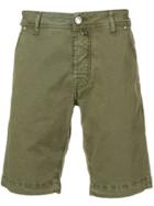 Jacob Cohen Bermuda Cargo Shorts - Green