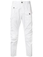 Dsquared2 Sexy Cargo Trousers - White