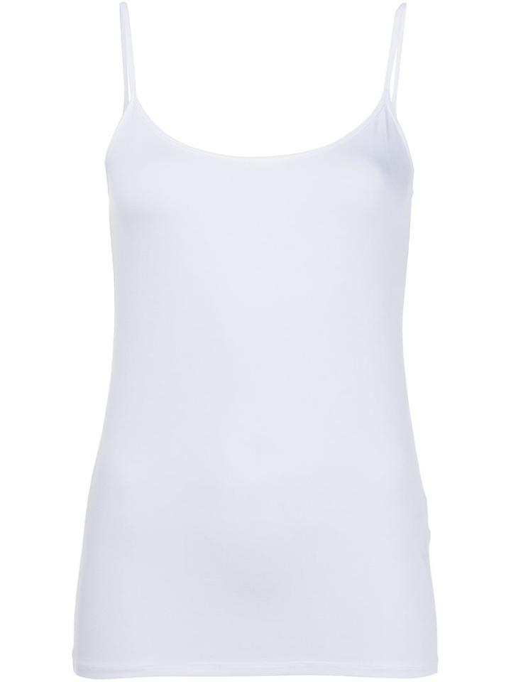 Majestic Filatures Cami Top, Women's, Size: 2, White, Spandex/elastane/viscose