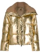 P.a.r.o.s.h. Hooded Padded Jacket - Gold