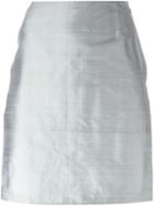 Romeo Gigli Vintage Side Slit Skirt - Grey