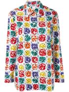 Chanel Vintage Camelia Print Shirt - Multicolour