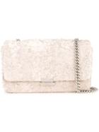 Scanlan Theodore Leather Tweed Crossbody Bag