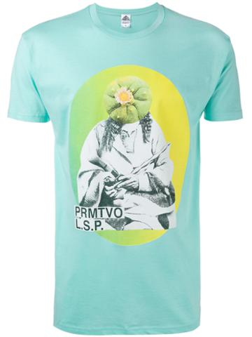 Prmtvo Peyote God T-shirt, Men's, Size: Large, Green, Cotton