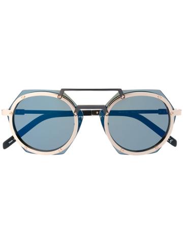 Hublot Eyewear Hexagonal Frame Glasses - Gold