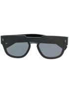 Dolce & Gabbana Eyewear Domenico Mask Square-frame Sunglasses - Black