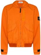 Stone Island S I Refl Ripstop Bmbr Jkt Orng - Orange