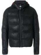 Adidas By Kolor Hooded Padded Jacket - Black
