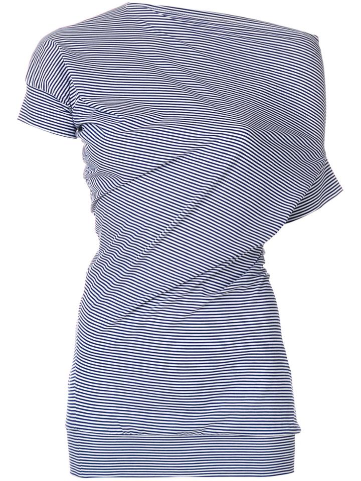 Junya Watanabe Twisted Shirt Top - Blue