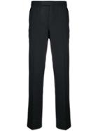 Ermenegildo Zegna Couture Tailored Straight-leg Trousers - Blue