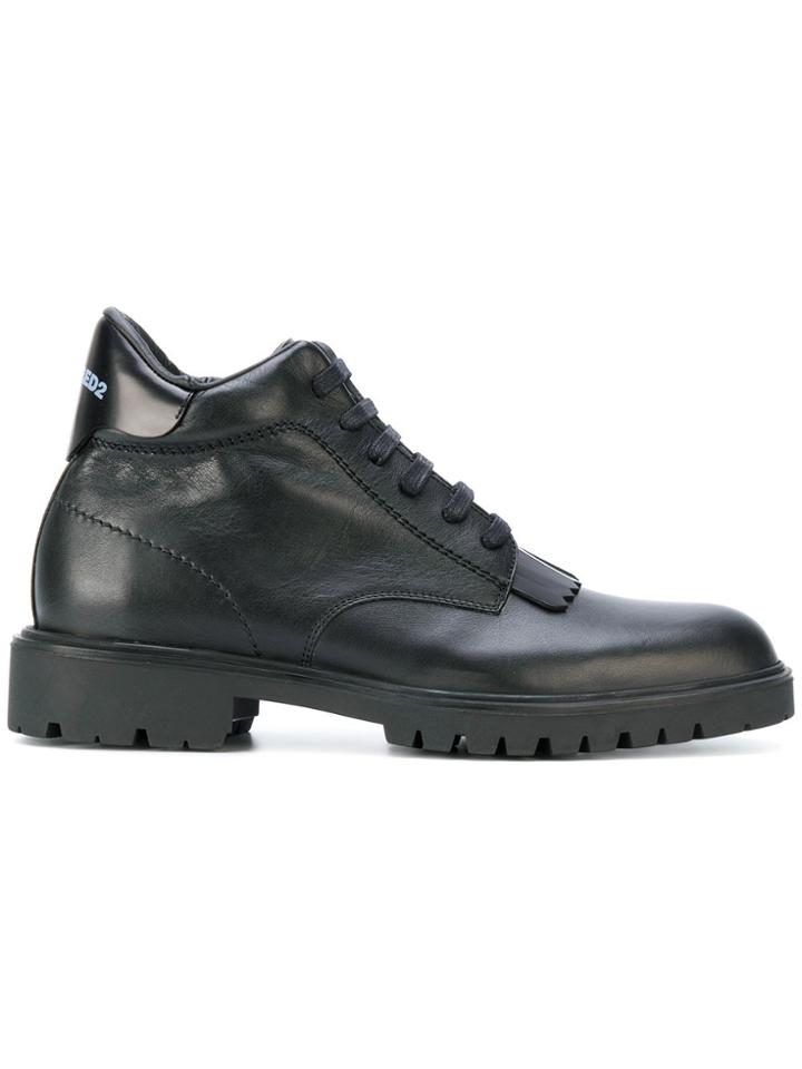 Dsquared2 Lace-up Boots - Black