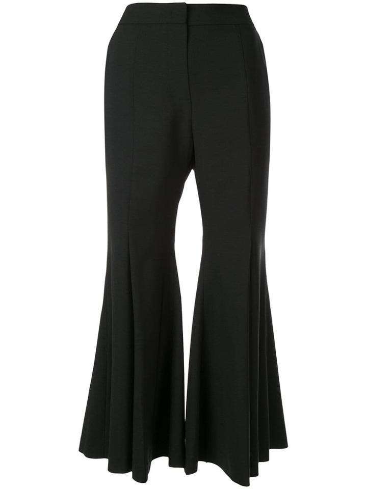 Goen.j Flared Trousers - Black