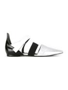 Gloria Coelho Leather Ballerinas