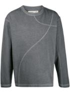 A-cold-wall* Flat-locked Seam Sweatshirt - Grey