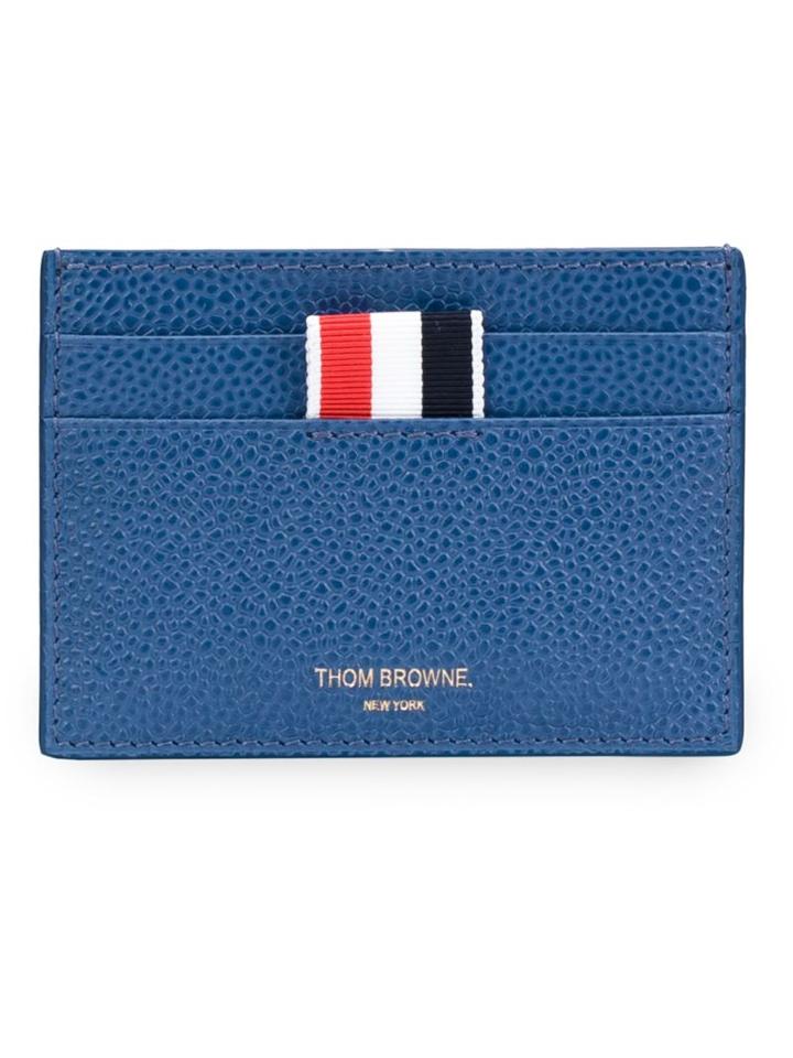 Thom Browne Striped Detail Cardholder