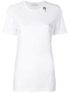 Act N&deg;1 Chain Detail Long Line T-shirt - White