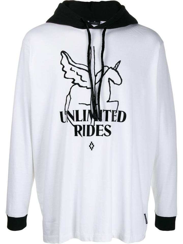 Marcelo Burlon County Of Milan 'unlimited Rides' Loose-fit Hoodie -