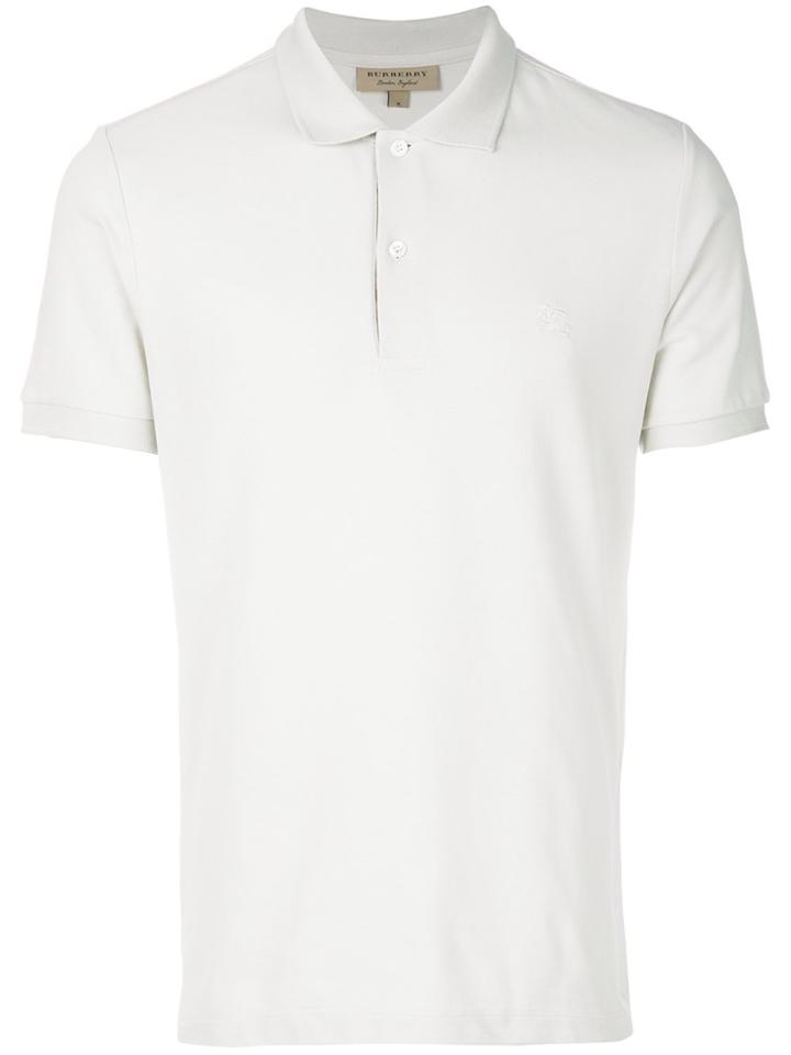 Burberry Pique Polo Shirt - Nude & Neutrals