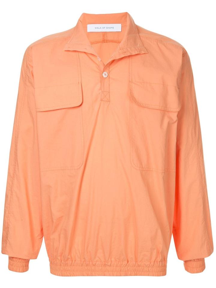 Walk Of Shame Shirt Anorak - Orange