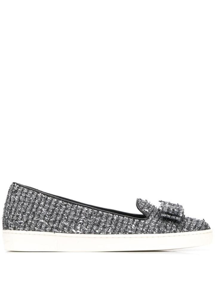 Salvatore Ferragamo Novello Slippers - Black