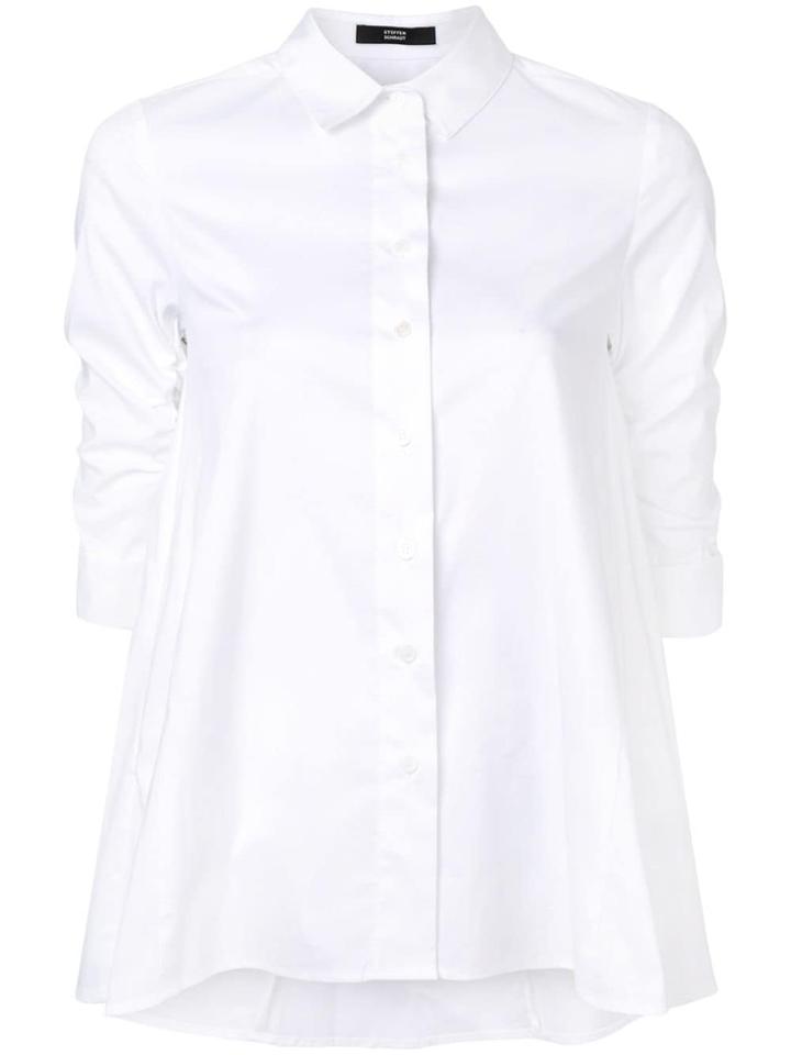 Steffen Schraut Flared Button Down Shirt - White